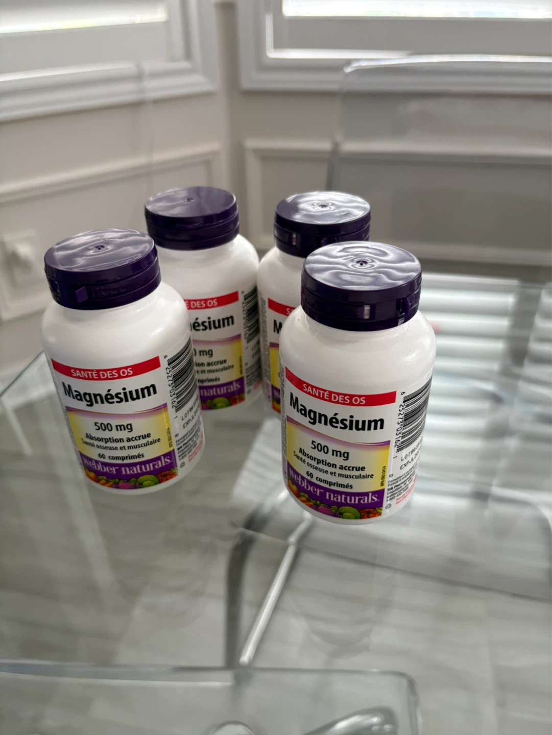 Webber Naturals Magnesium 500 mg - 60 Capsules