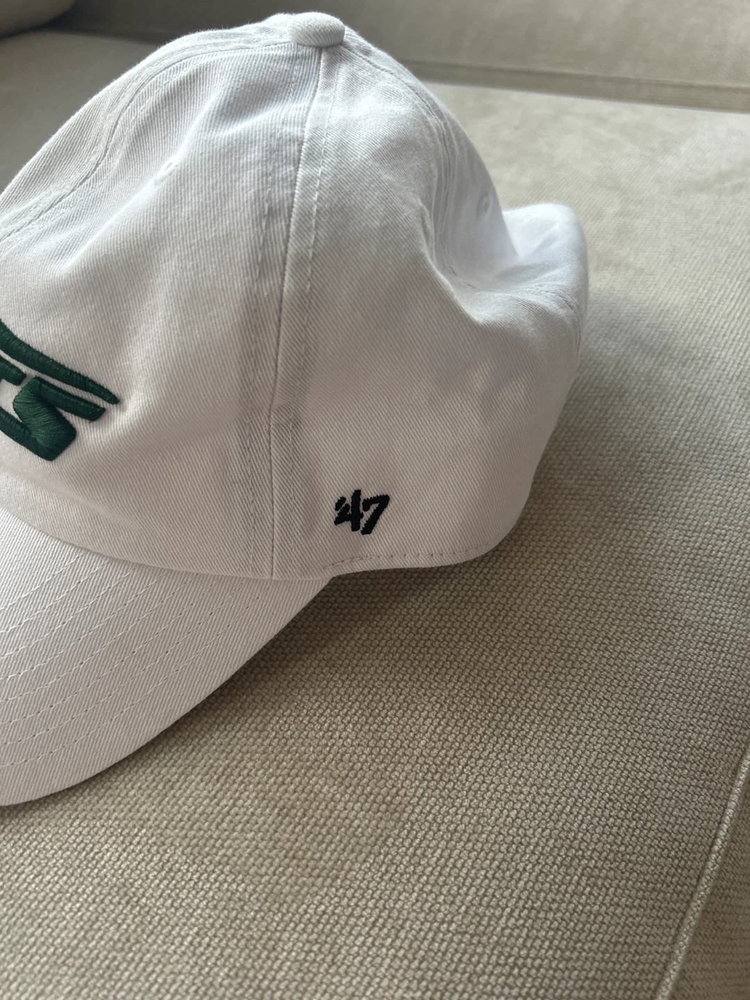 47 Brand White New York Jets Baseball Cap OSFA - photo 2