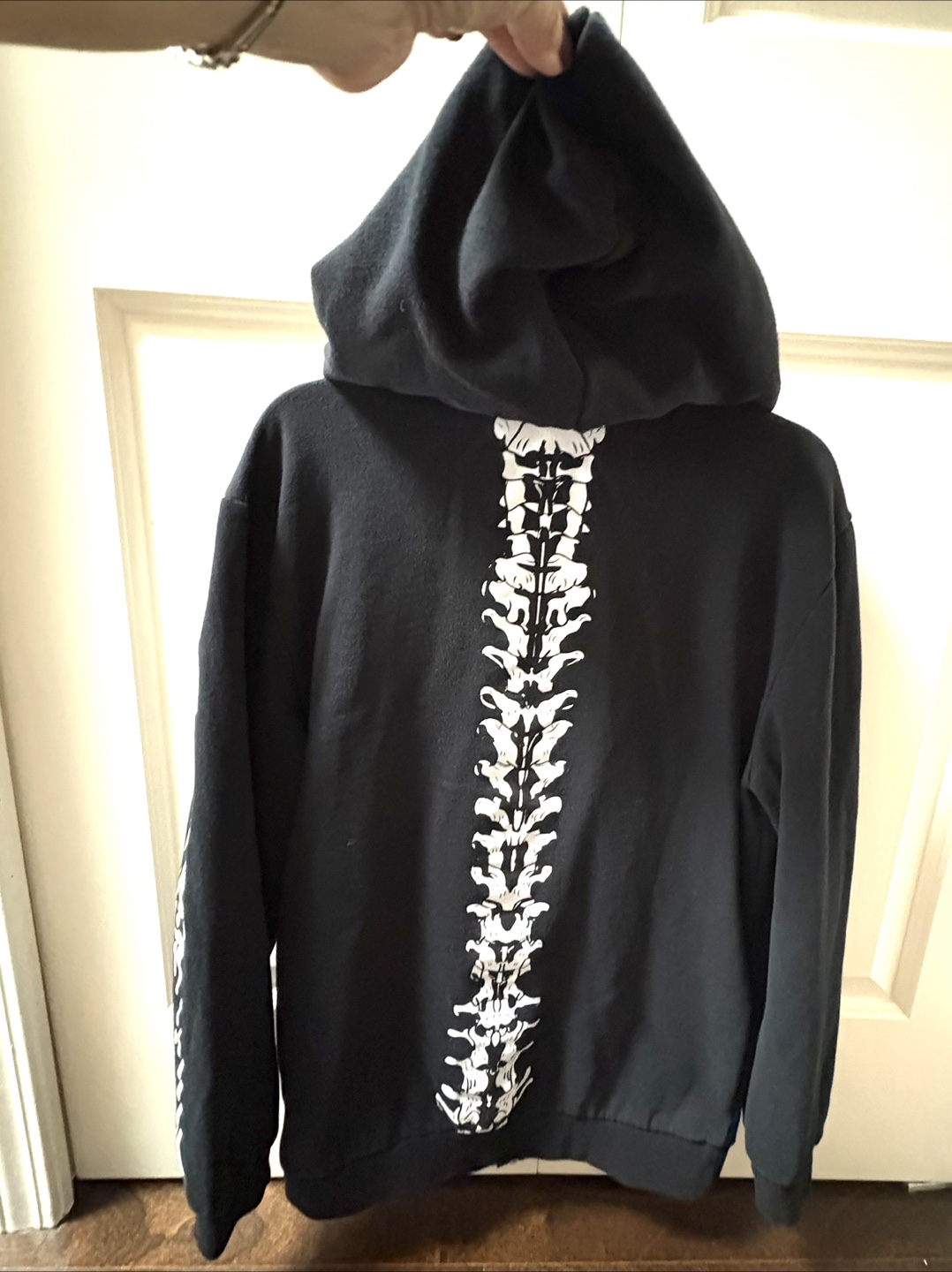 Spirit Skeleton Heavy Cotton Zip-Up Hoodie - photo 2