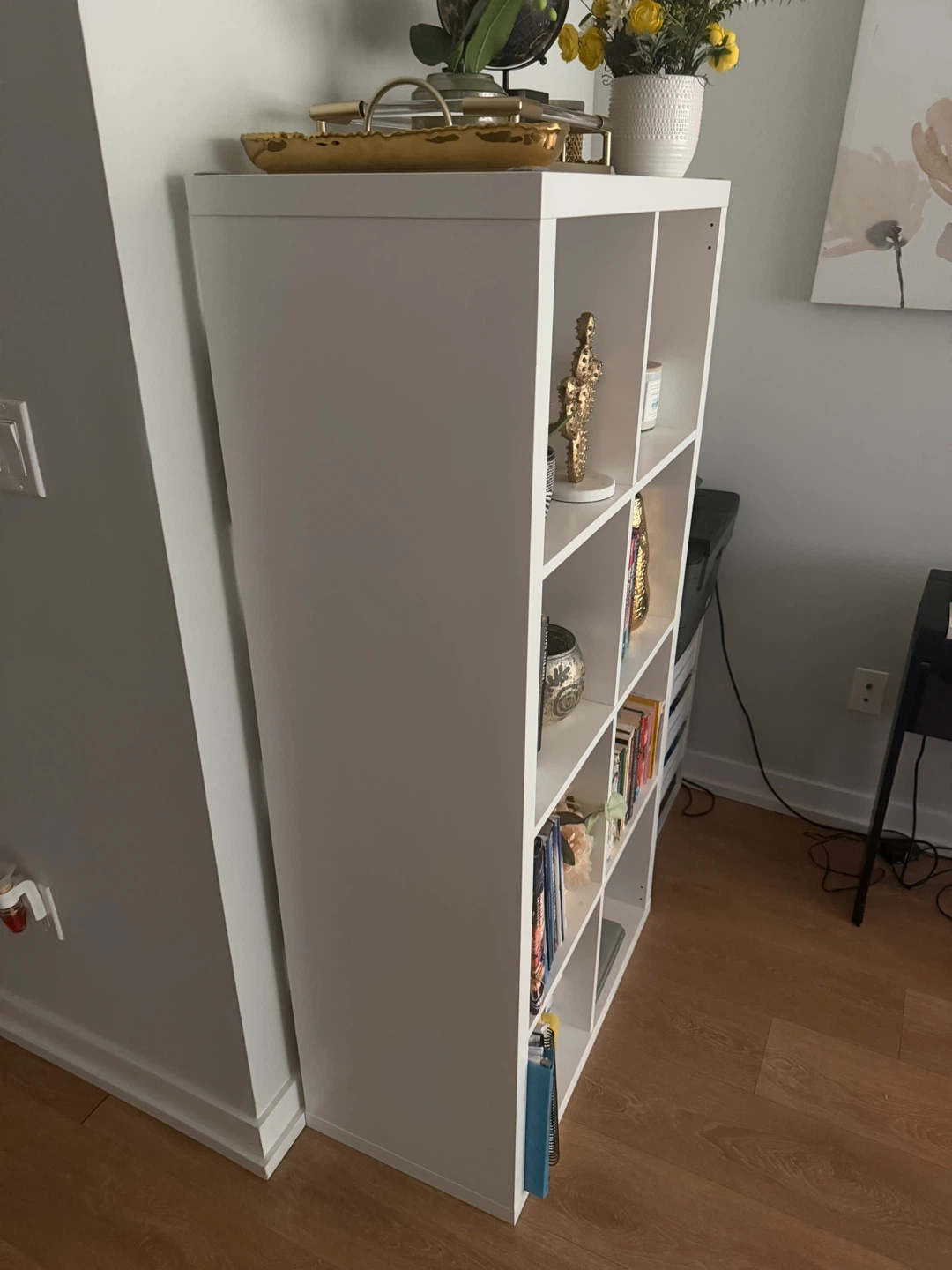 White Cube Storage Shelf - photo 3