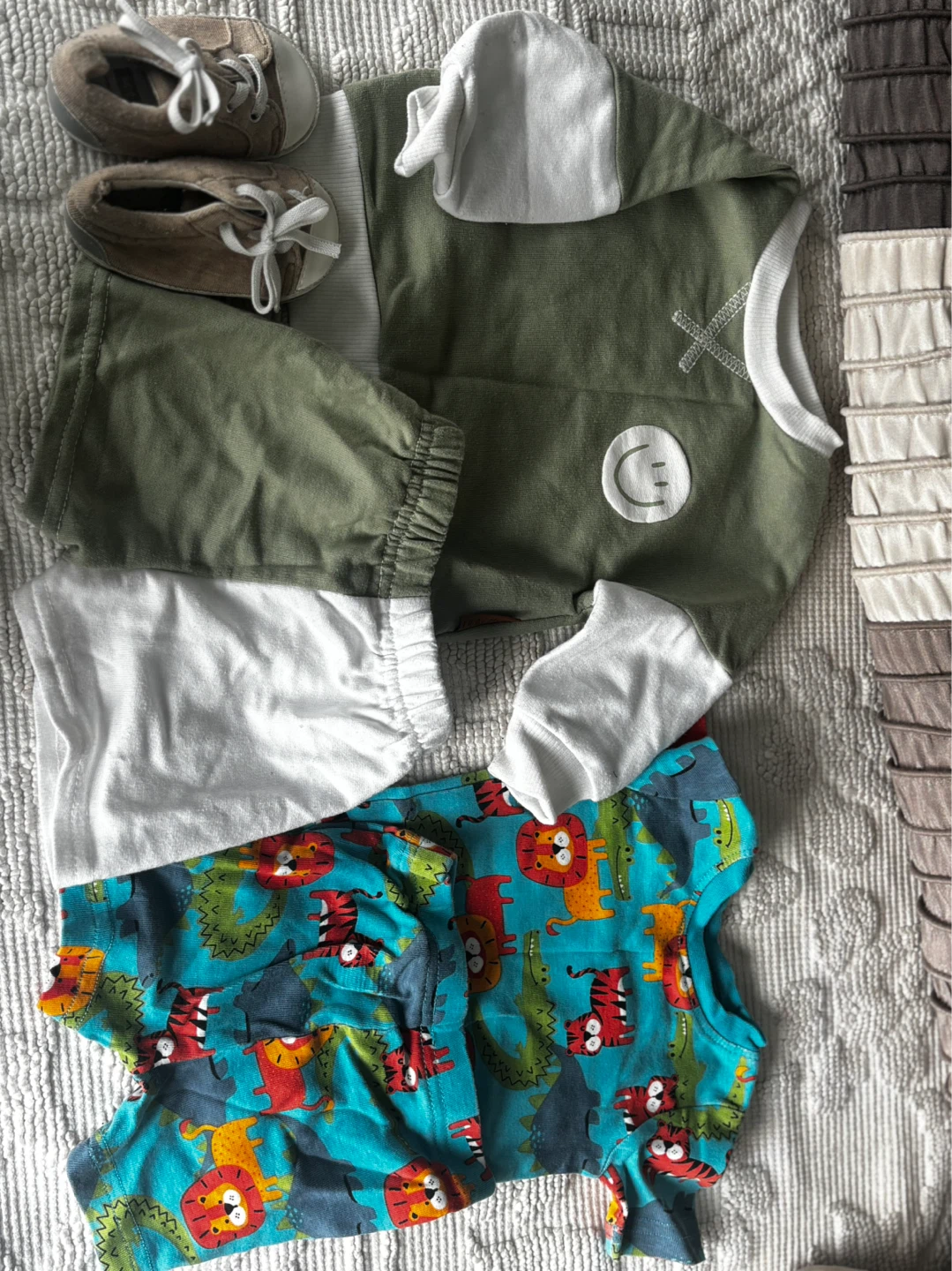 Carter's Baby Boys' Shortalls Set - photo 2