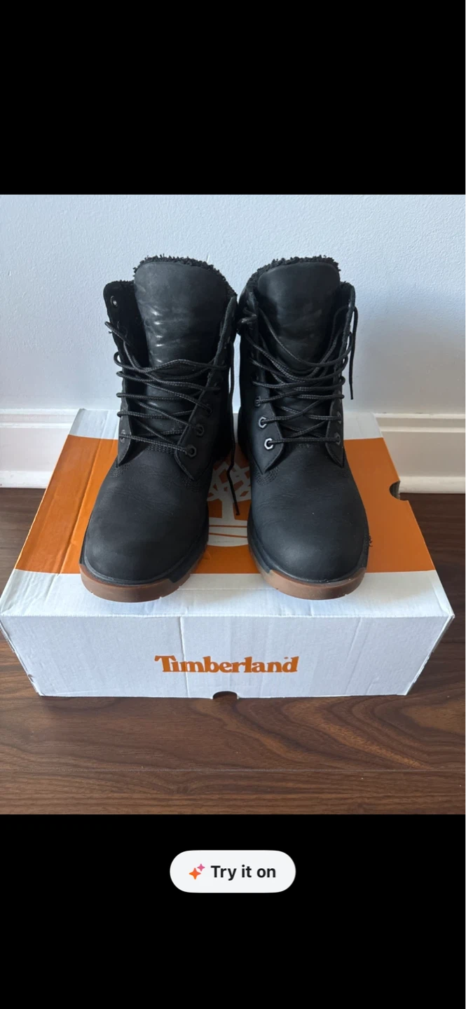 Timberland Black Waterproof Boots
