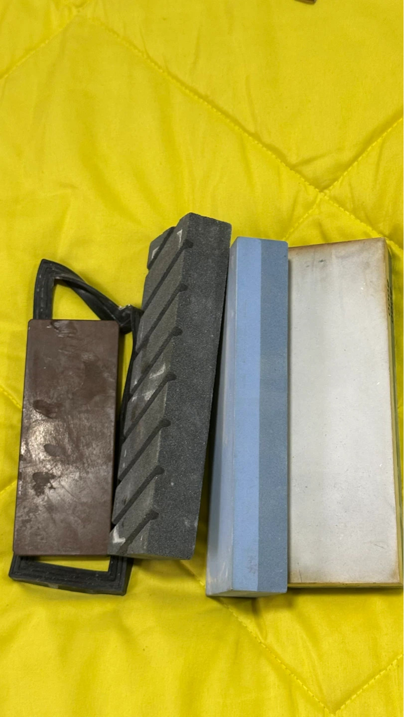 Sharpening Stones Set with Holder