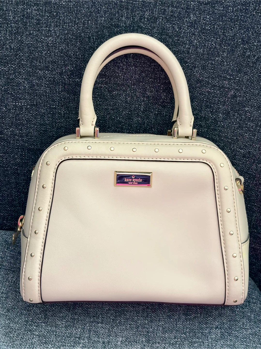 Kate Spade New York Leather Satchel Handbag