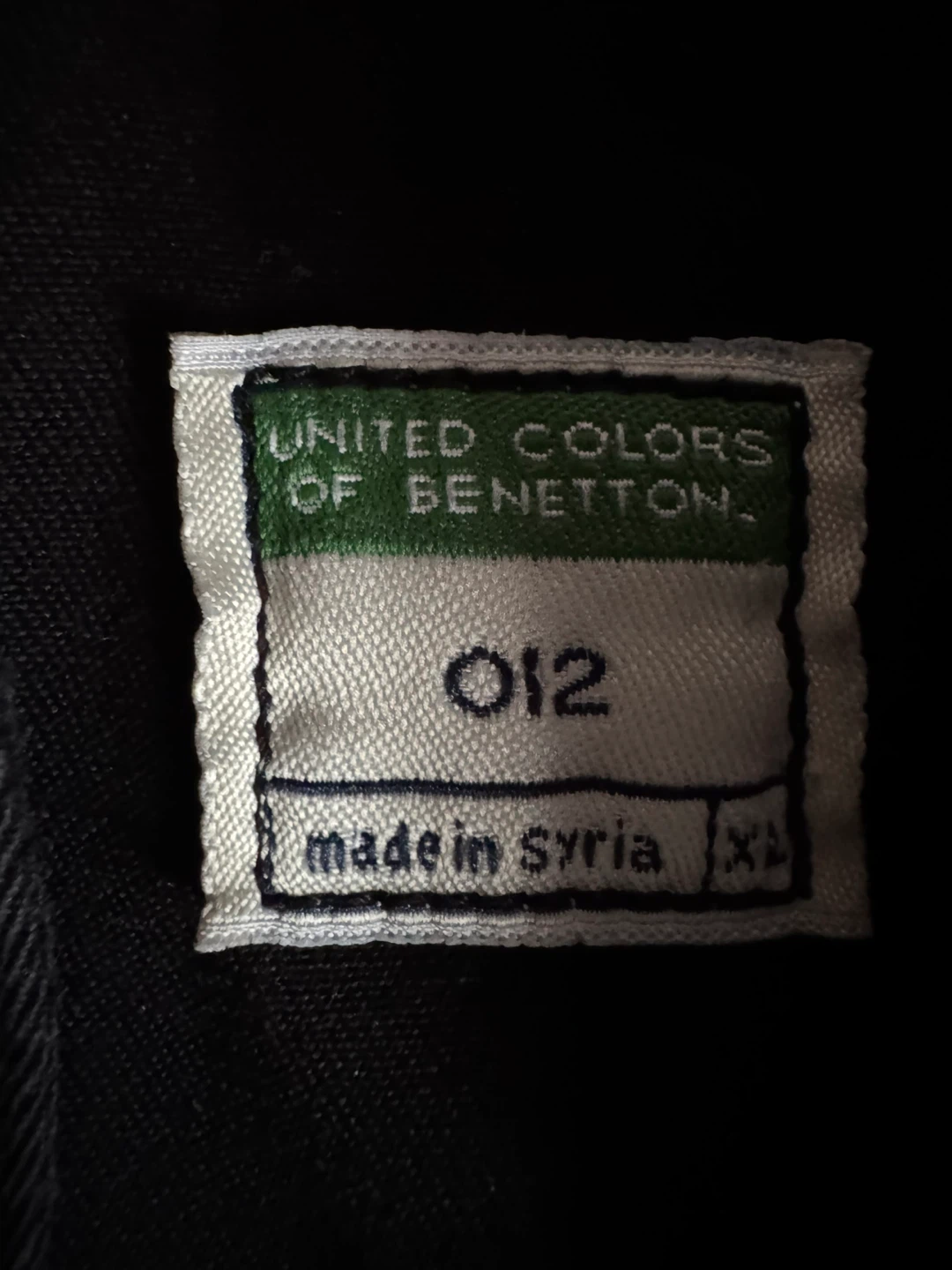 United Colors of Benetton Black Denim Jacket - photo 2
