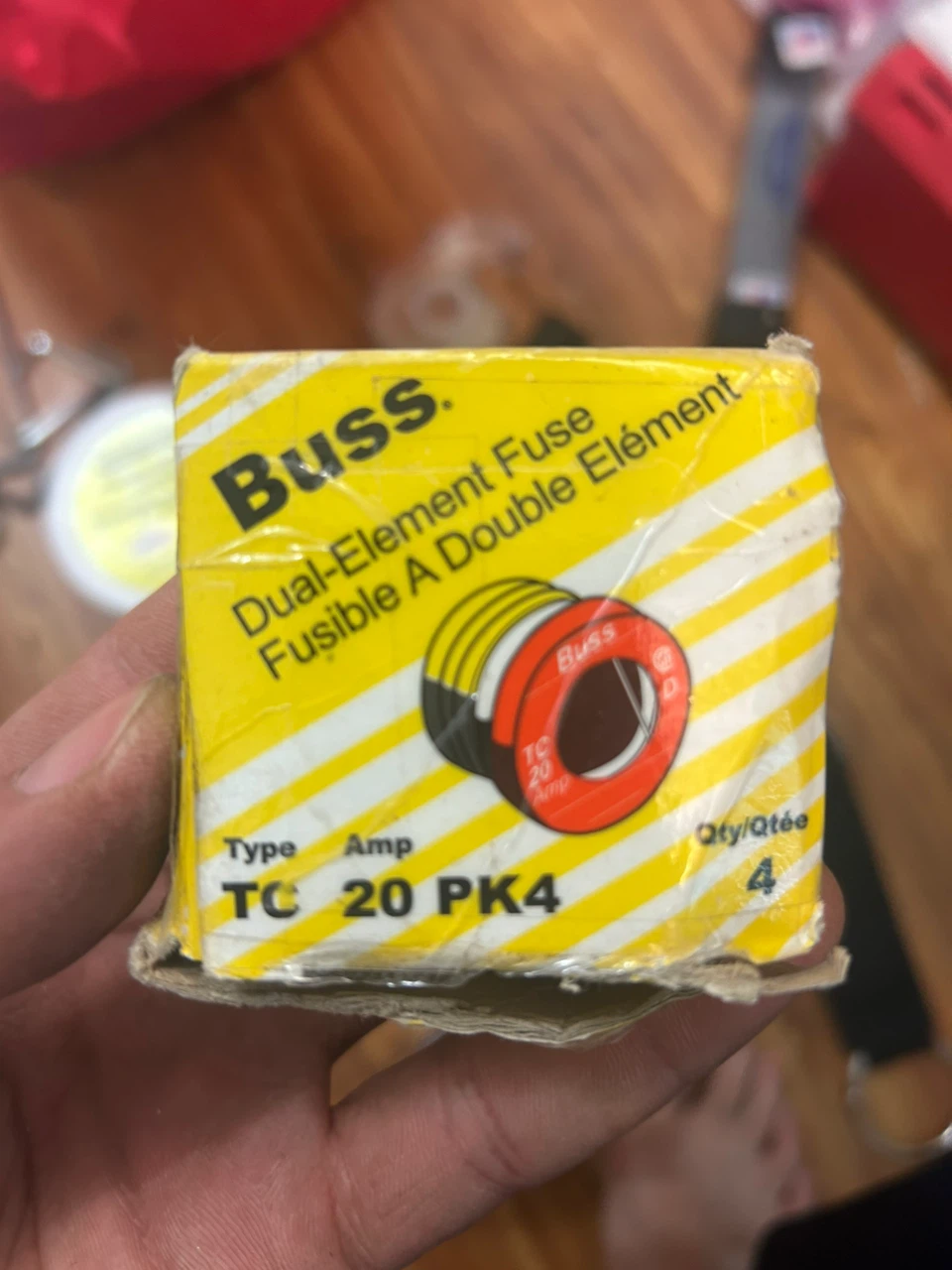 Bussmann TC 20 Amp Dual-Element Fuses (4 Pack)