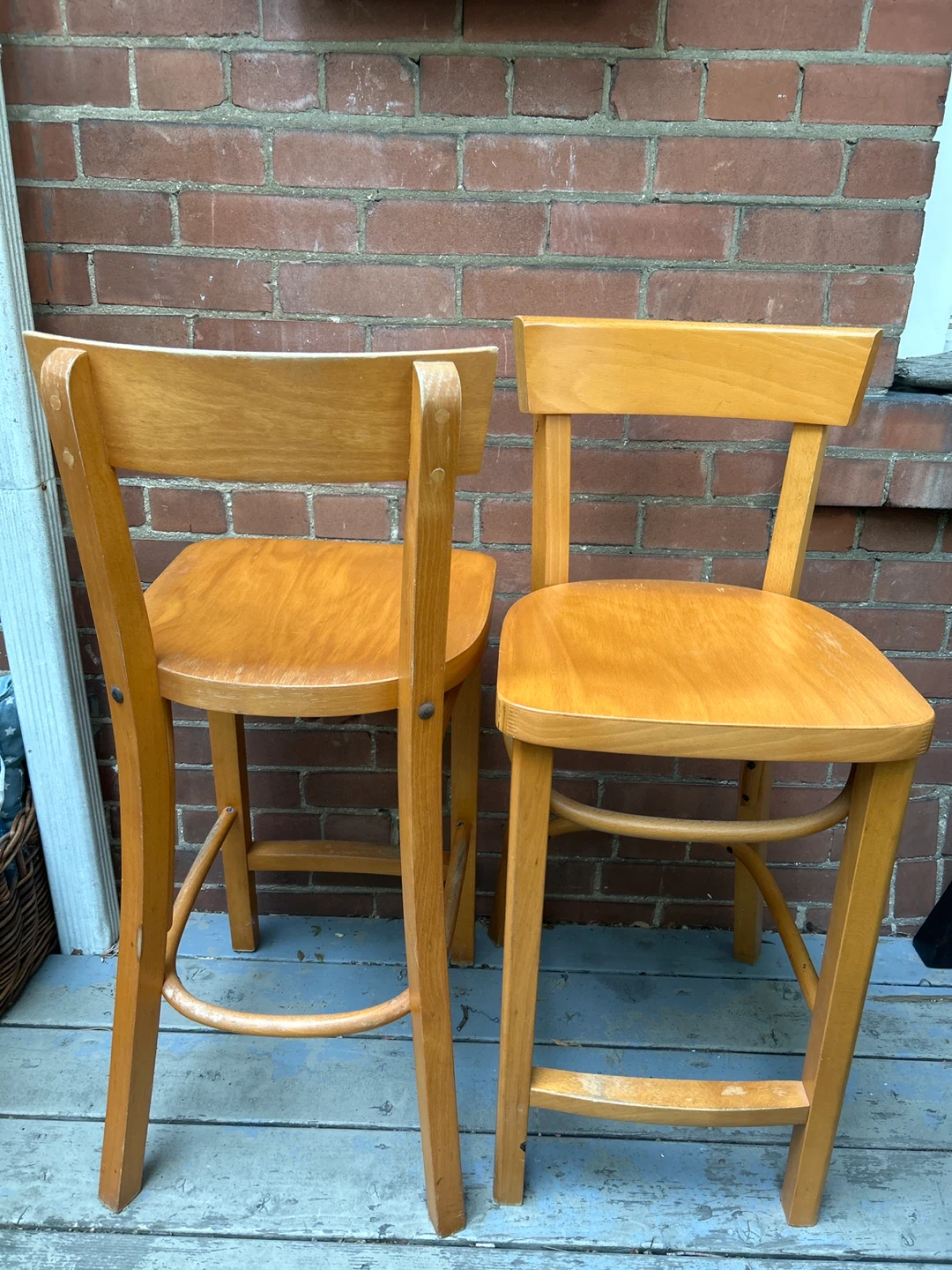 Set of 2 Wooden Chairs - photo 2