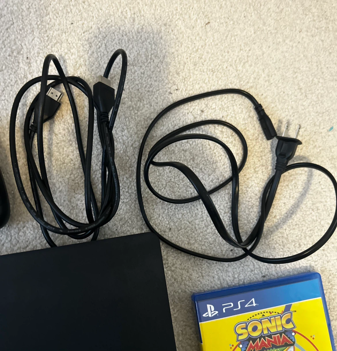 PS4 SLIM 1TB + Controller + 3 games + All cords - photo 5