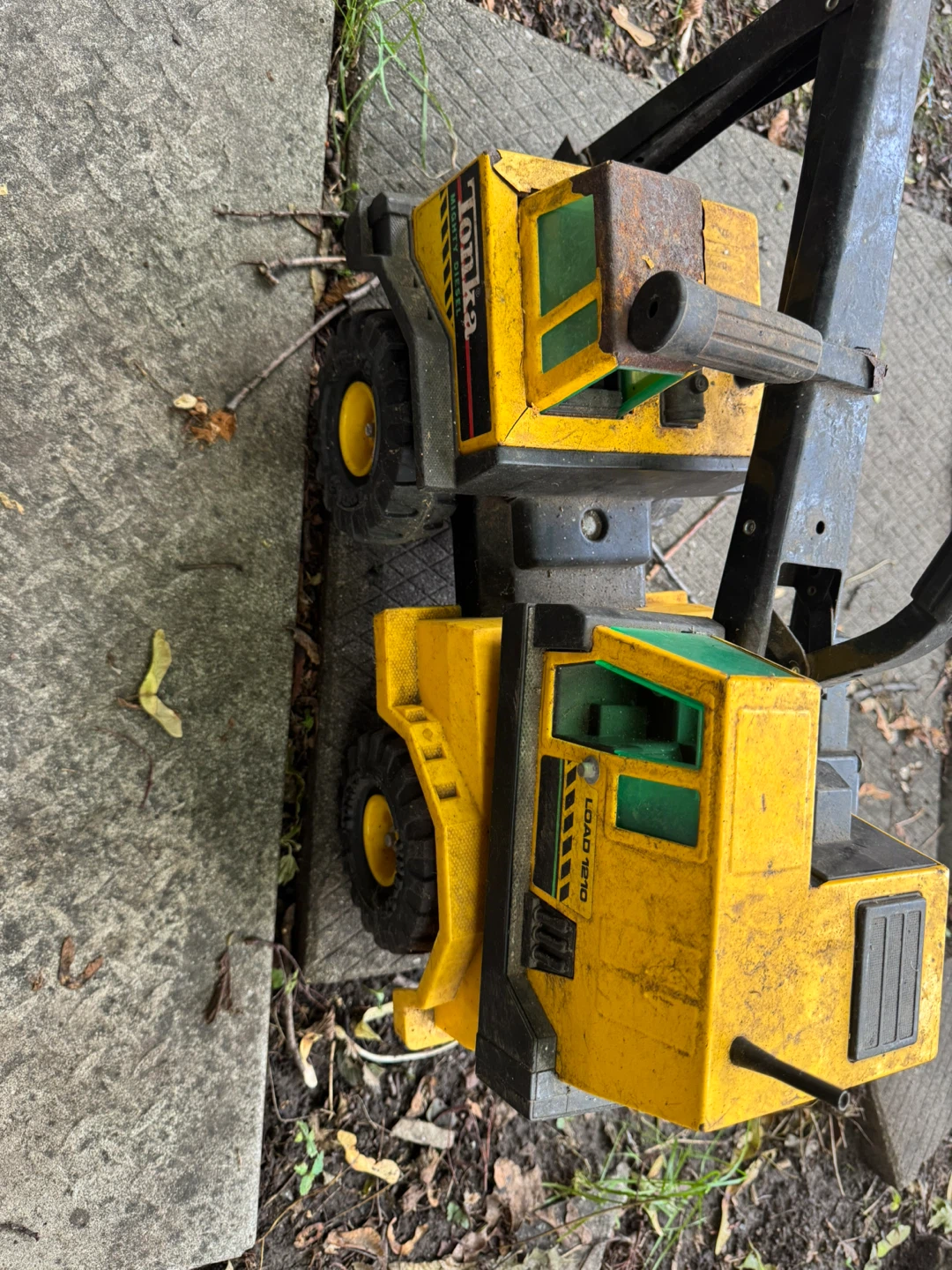 Vintage Tonka Mighty Diesel Load 1210 Crane Truck
