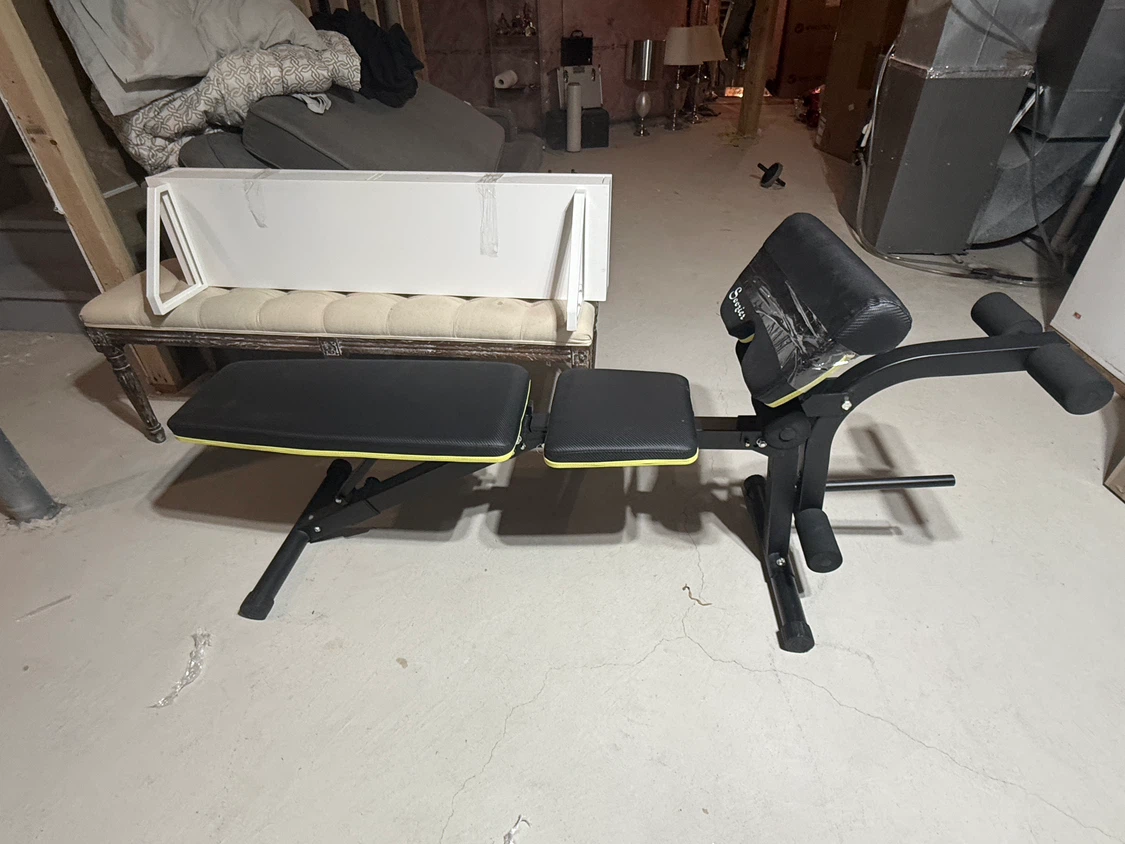 Soozier Adjustable Weight Bench - photo 4