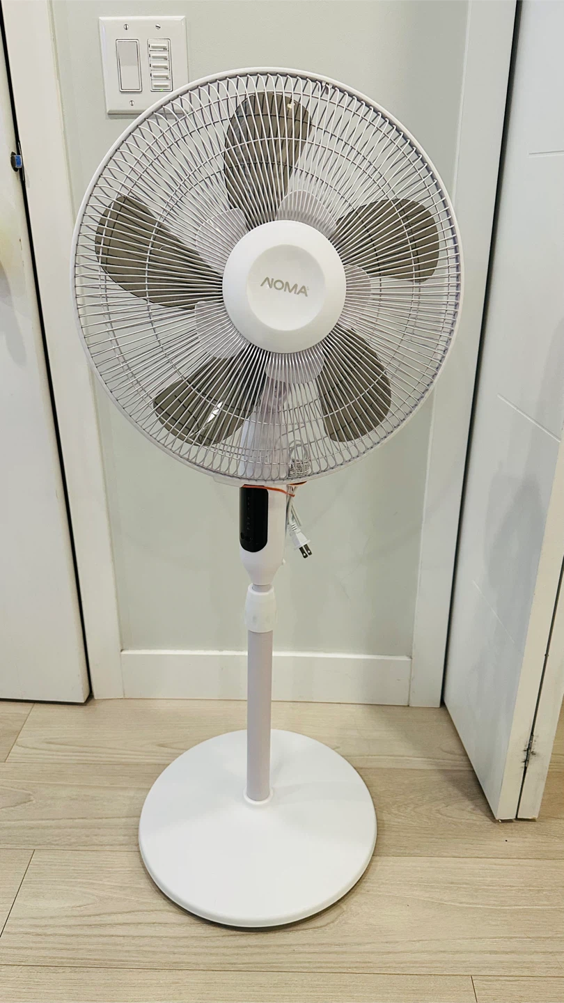 NOMA 16" Dual Blade Pedestal Fan with Oscillation - photo 2
