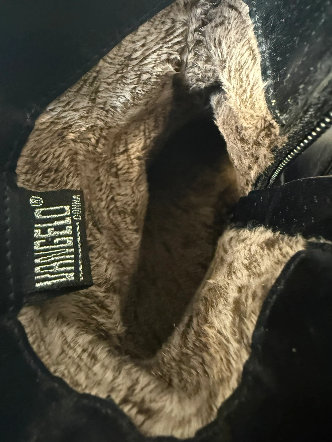 AngeloLita Black Faux Leather Ankle Boots with Buckle Detail - photo 4