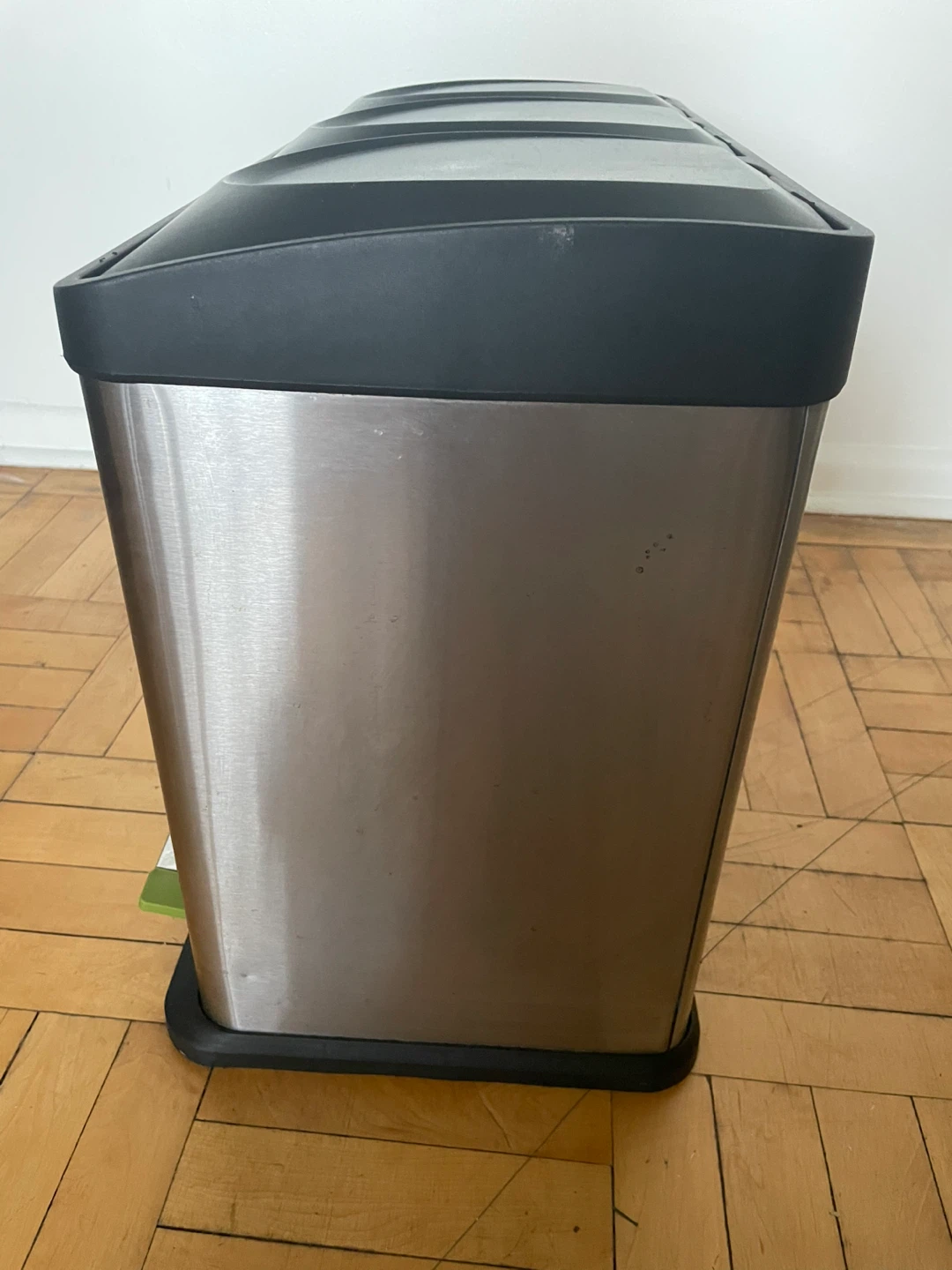 3-Bucket Stainless Steel Trash Bin - photo 4