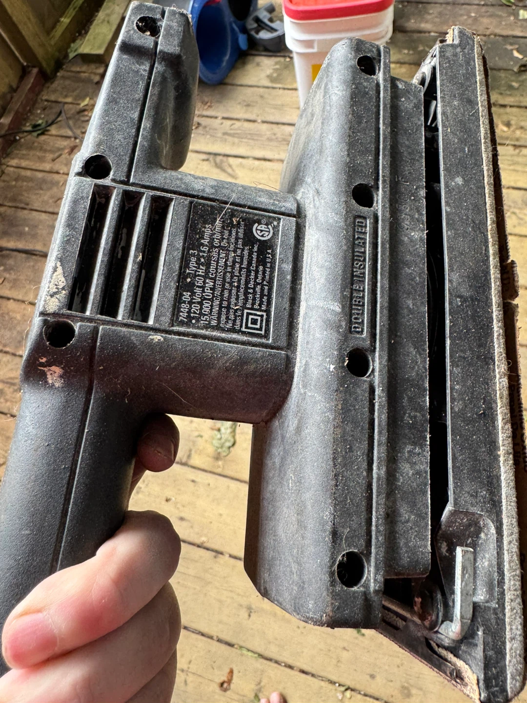 BLACK+DECKER Finishing Sander - photo 3