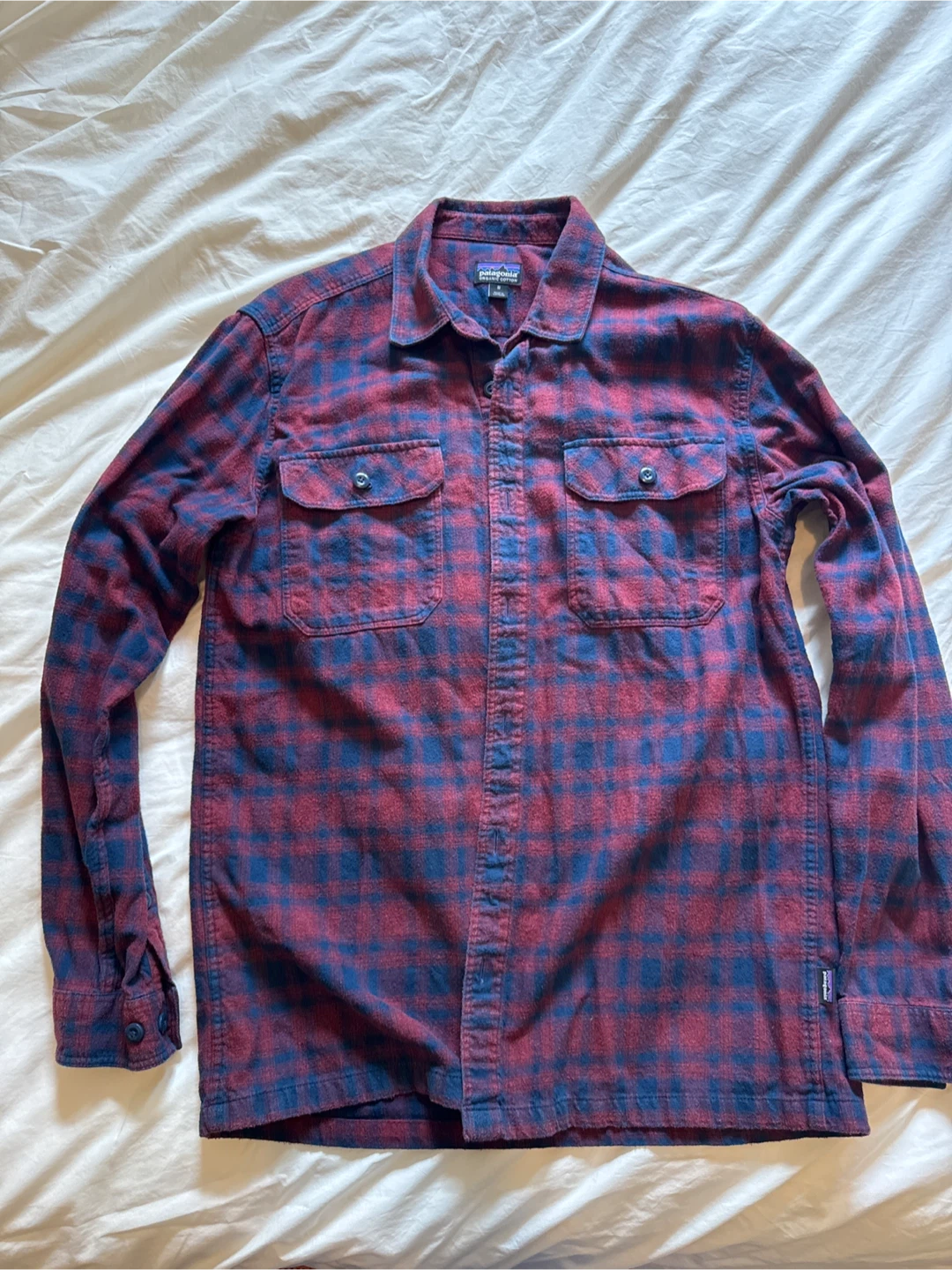 Patagonia Organic Cotton Flannel Shirt - Size M