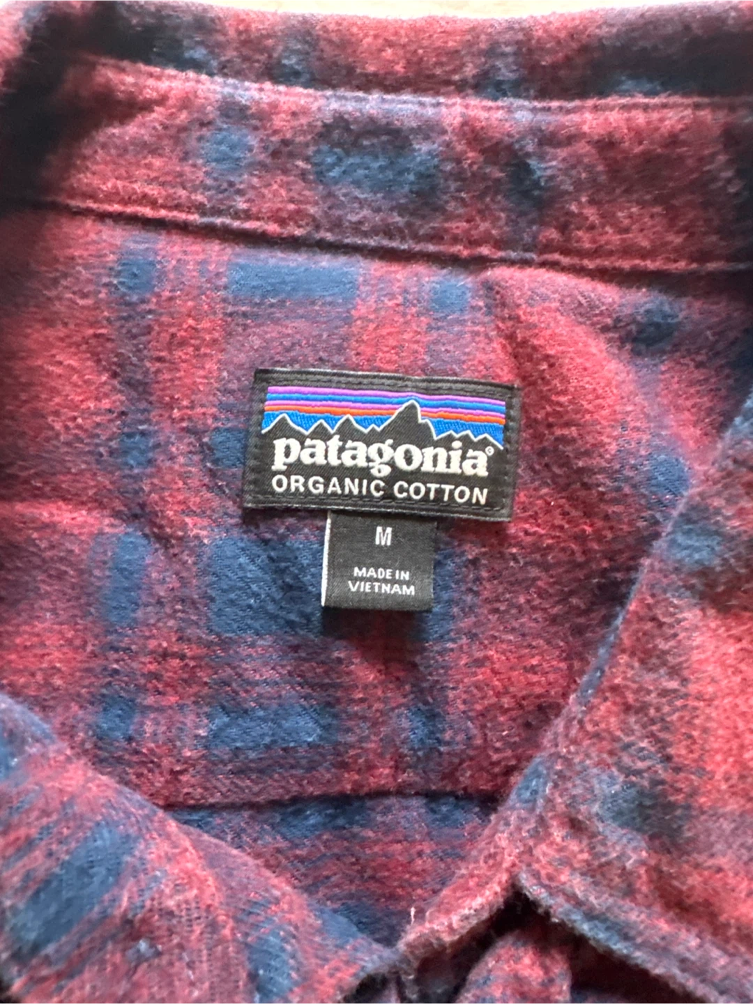 Patagonia Organic Cotton Flannel Shirt - Size M - photo 2