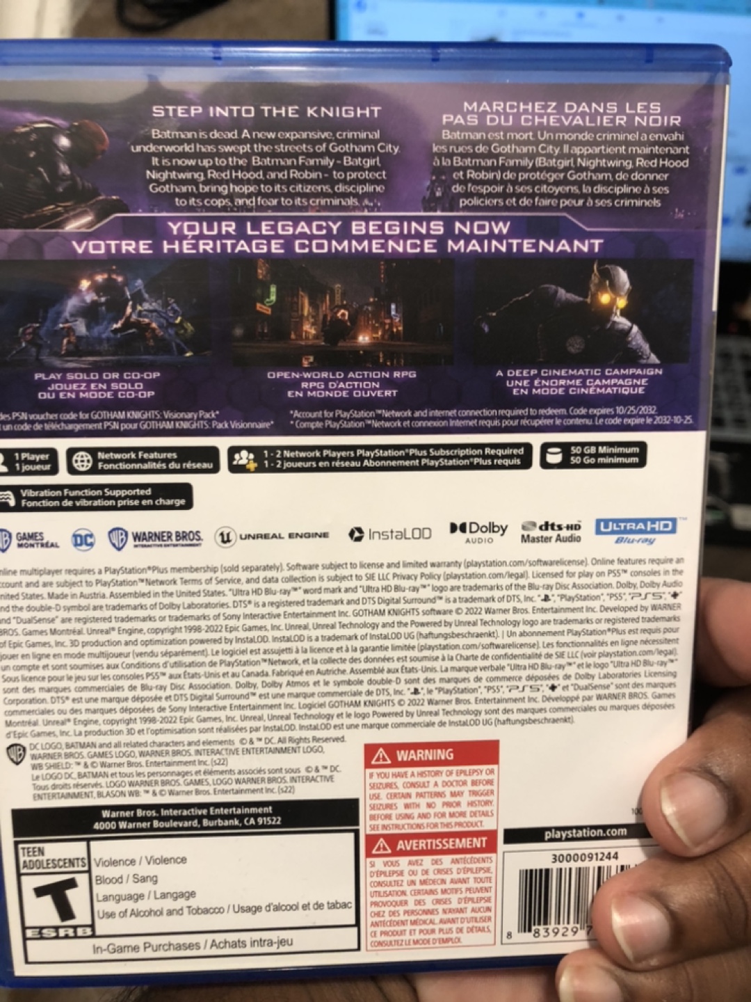 Gotham Knights Deluxe Edition PS5 Video Game - photo 2