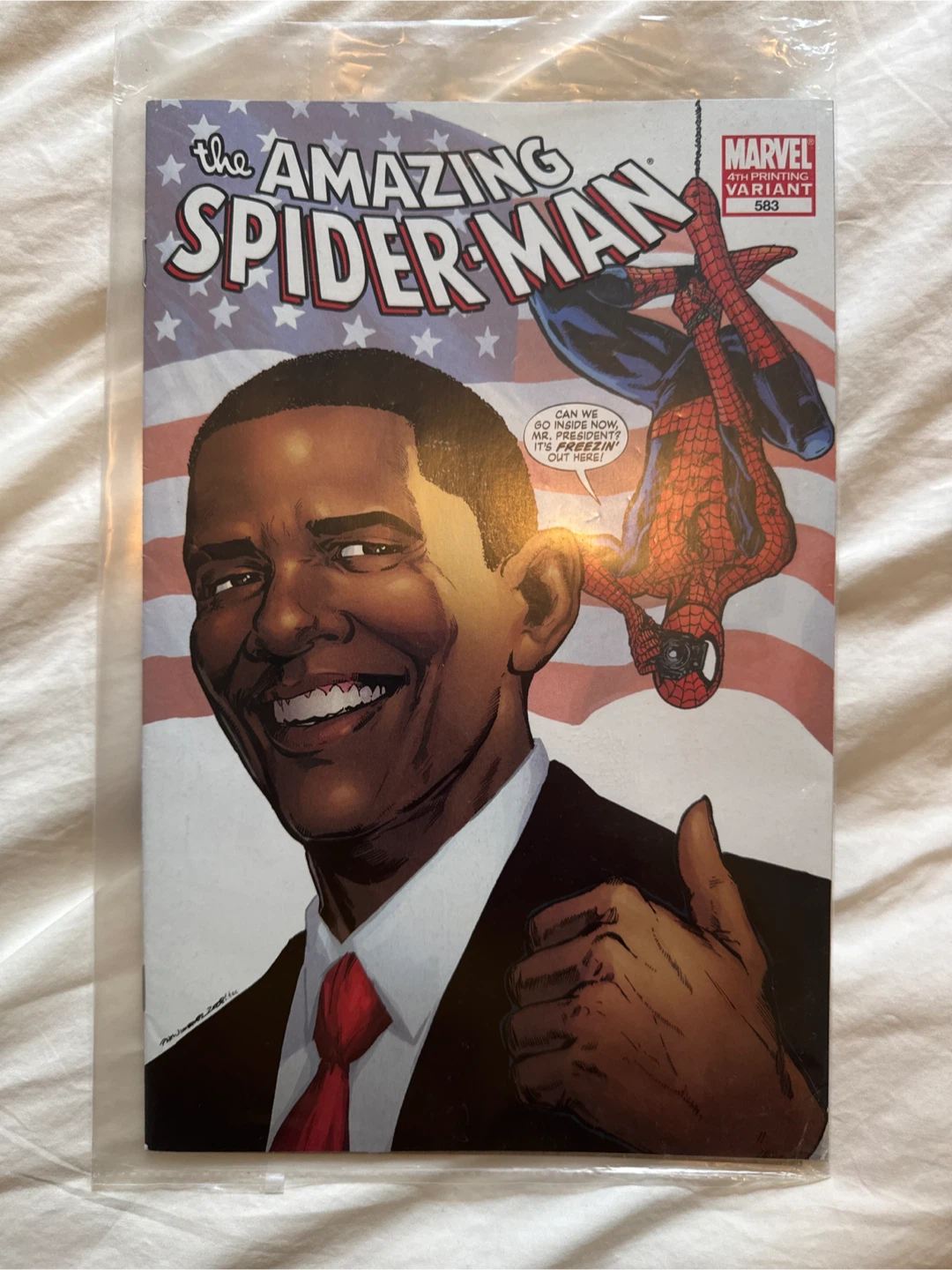 The Amazing Spider-Man #583 4th Printing Variant Comic Book