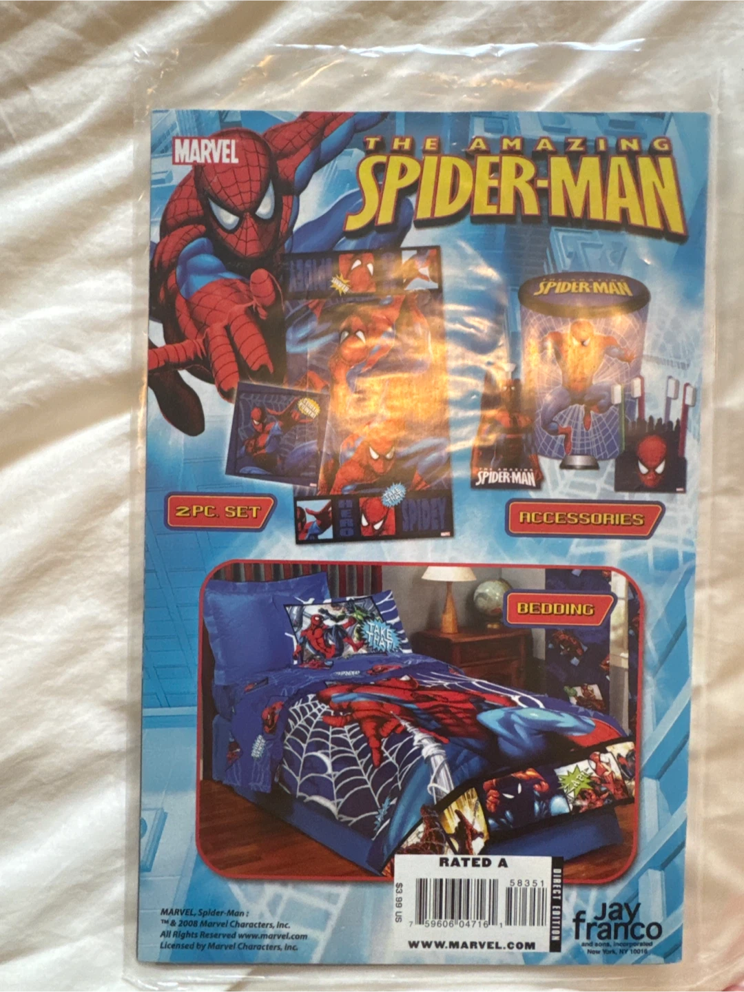 The Amazing Spider-Man #583 4th Printing Variant Comic Book - photo 2