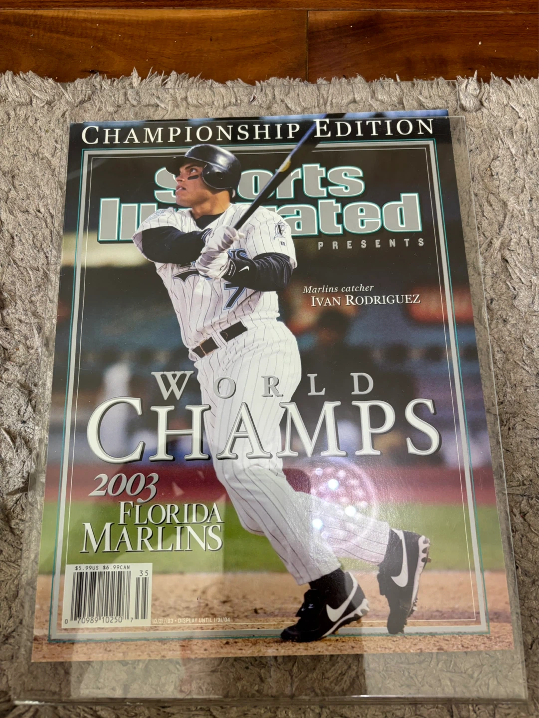 Sports illustrated magazine World Series edition