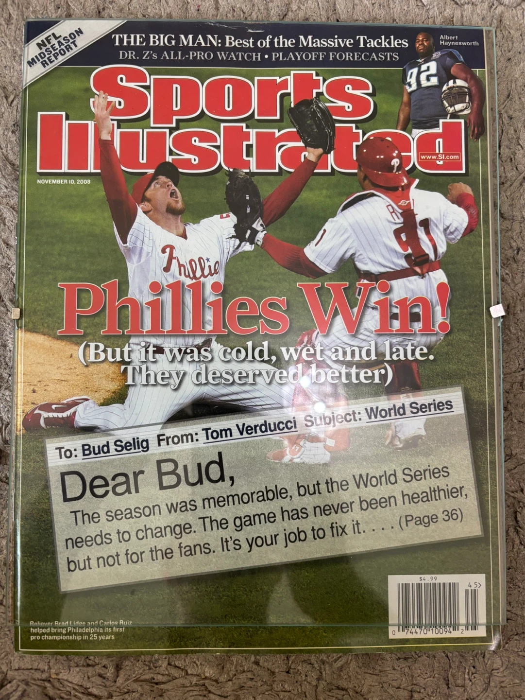 Sports illustrated magazine World Series edition - photo 4