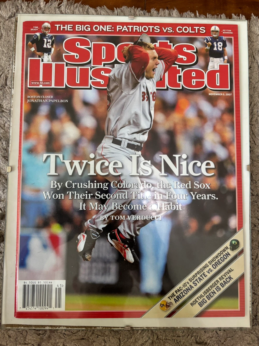 Sports illustrated magazine World Series edition - photo 3