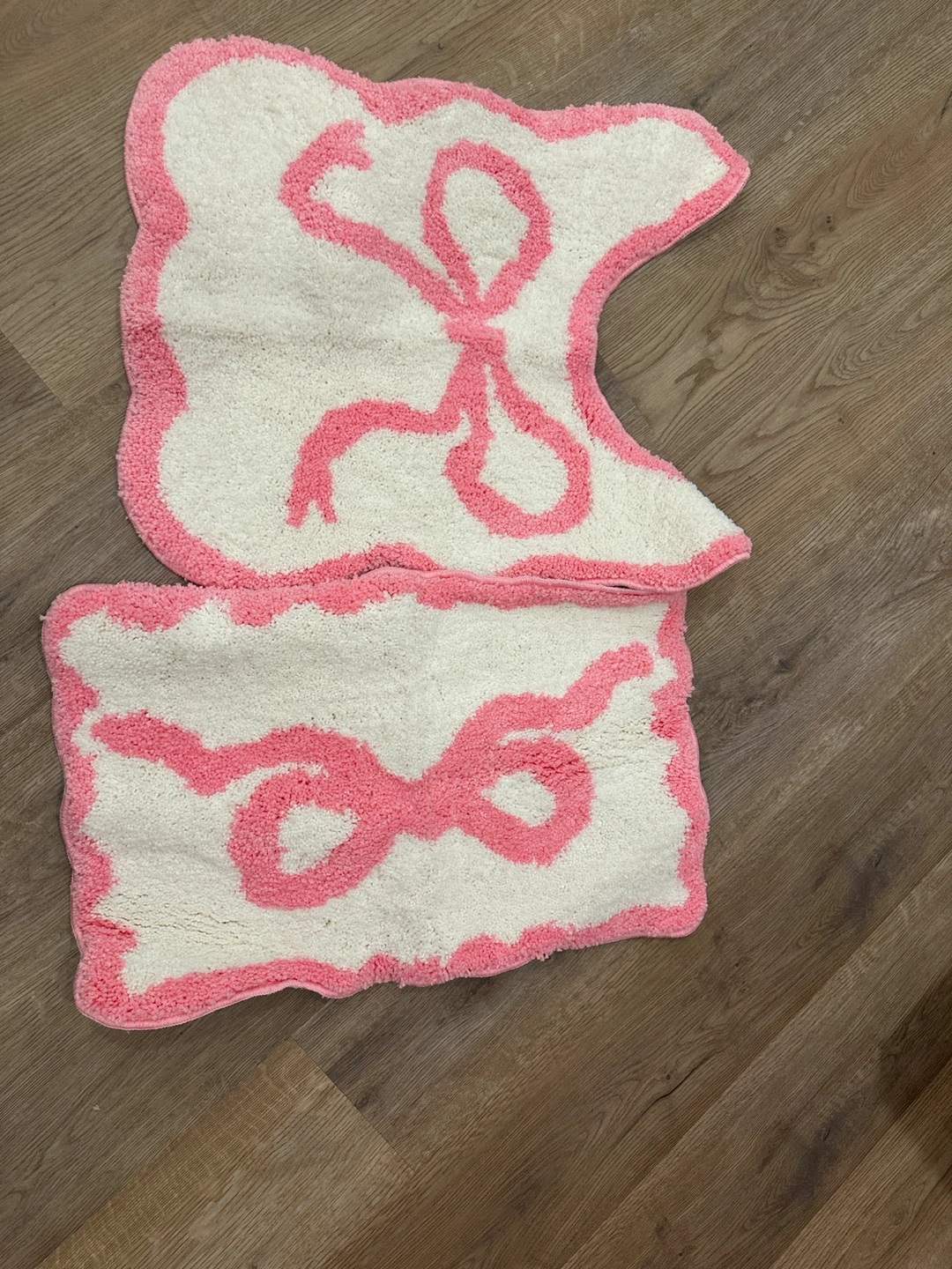 Pink Bow Bath Mat Set - photo 4