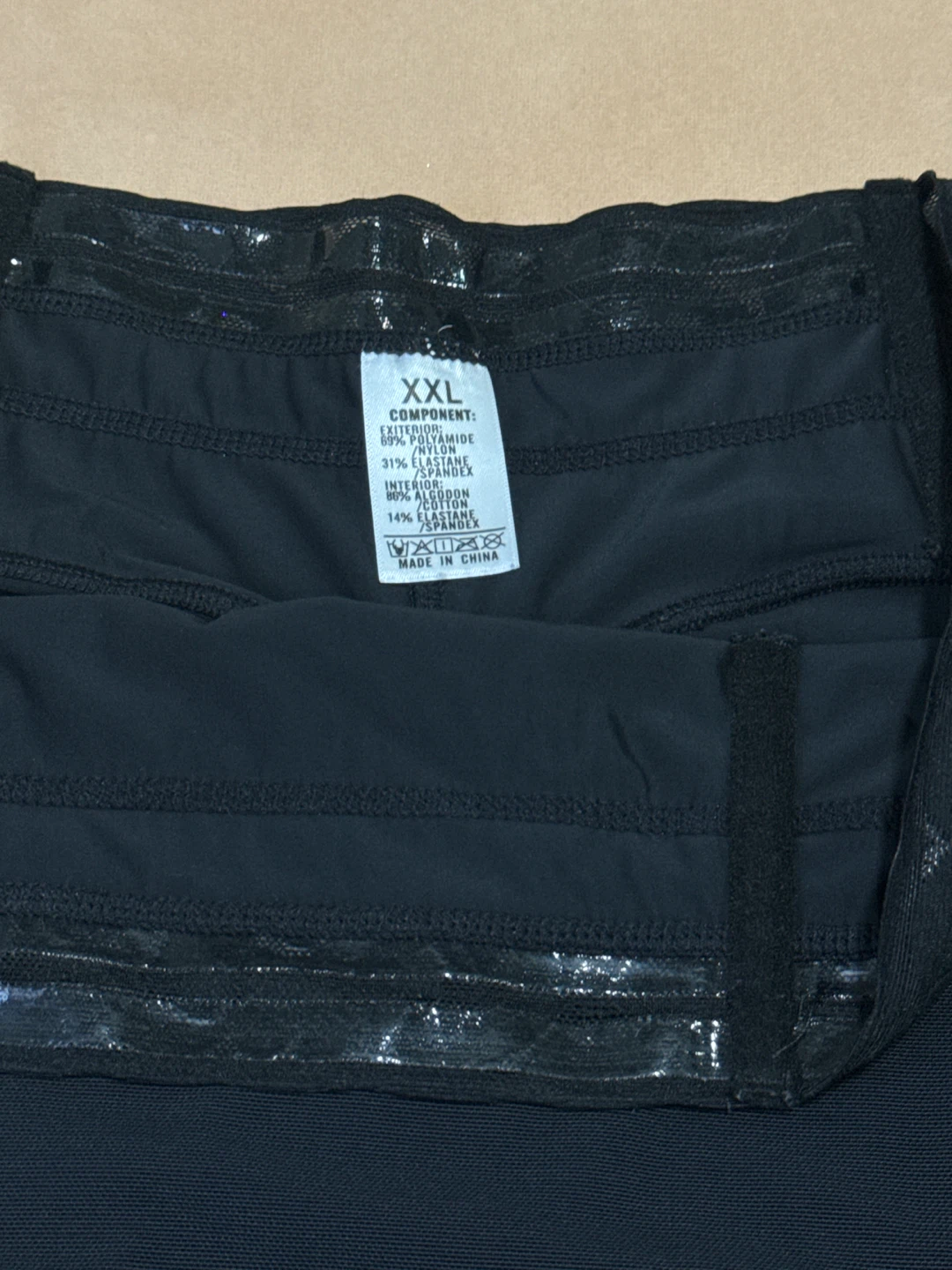 Black Shapewear Shorts - XXL - photo 3