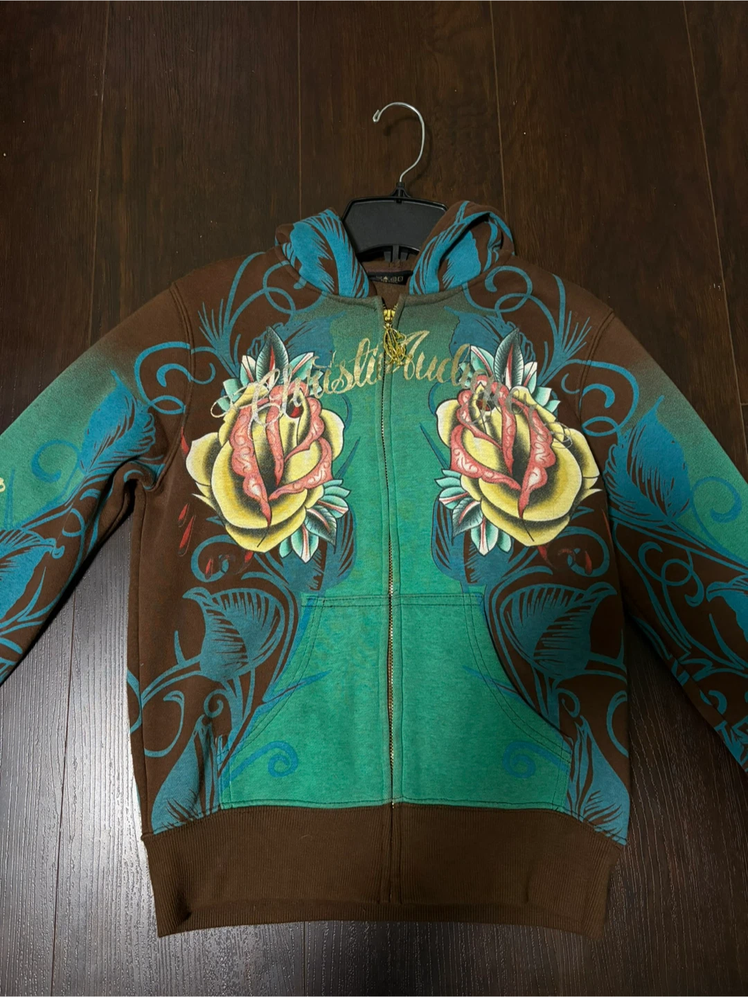 christian audigier vintage sweater