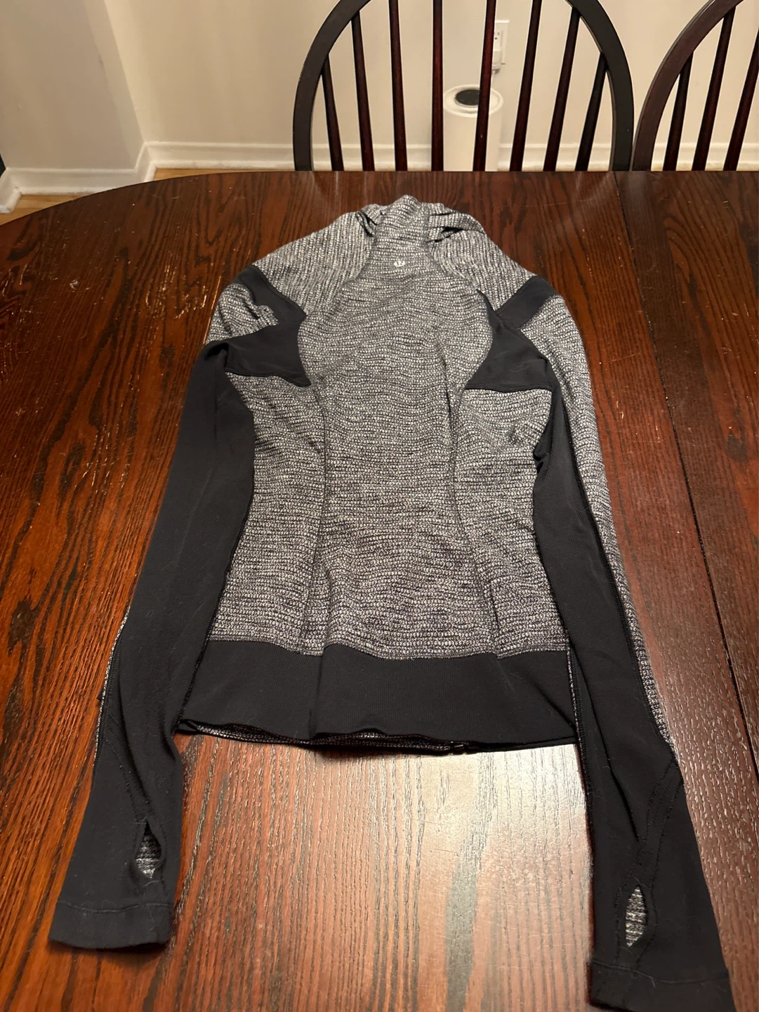 Lululemon Grey Textured Full Zip Jacket - photo 2