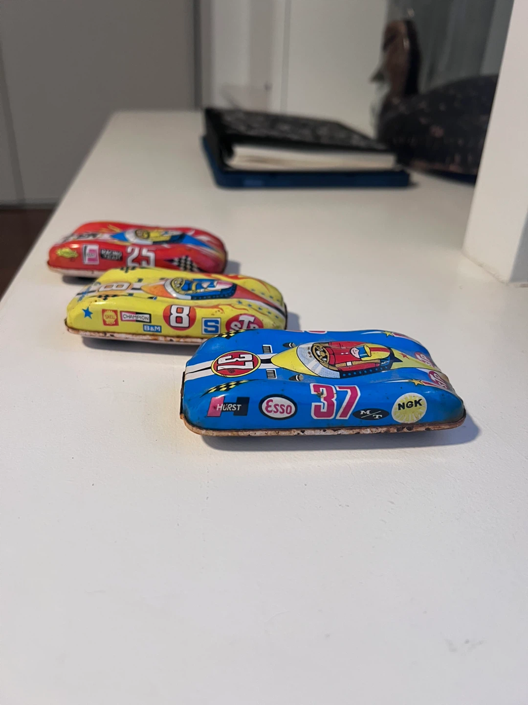 Vintage Japanese Tin cars