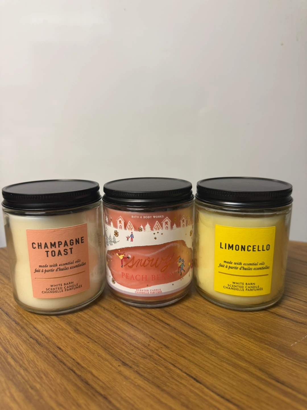 Bath & Body Works Scented Candles Set