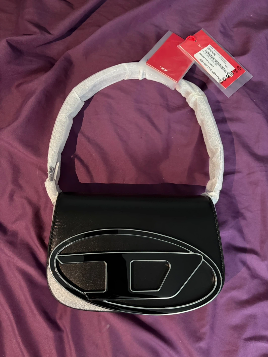 Diesel 1dr Black Shoulder Bag