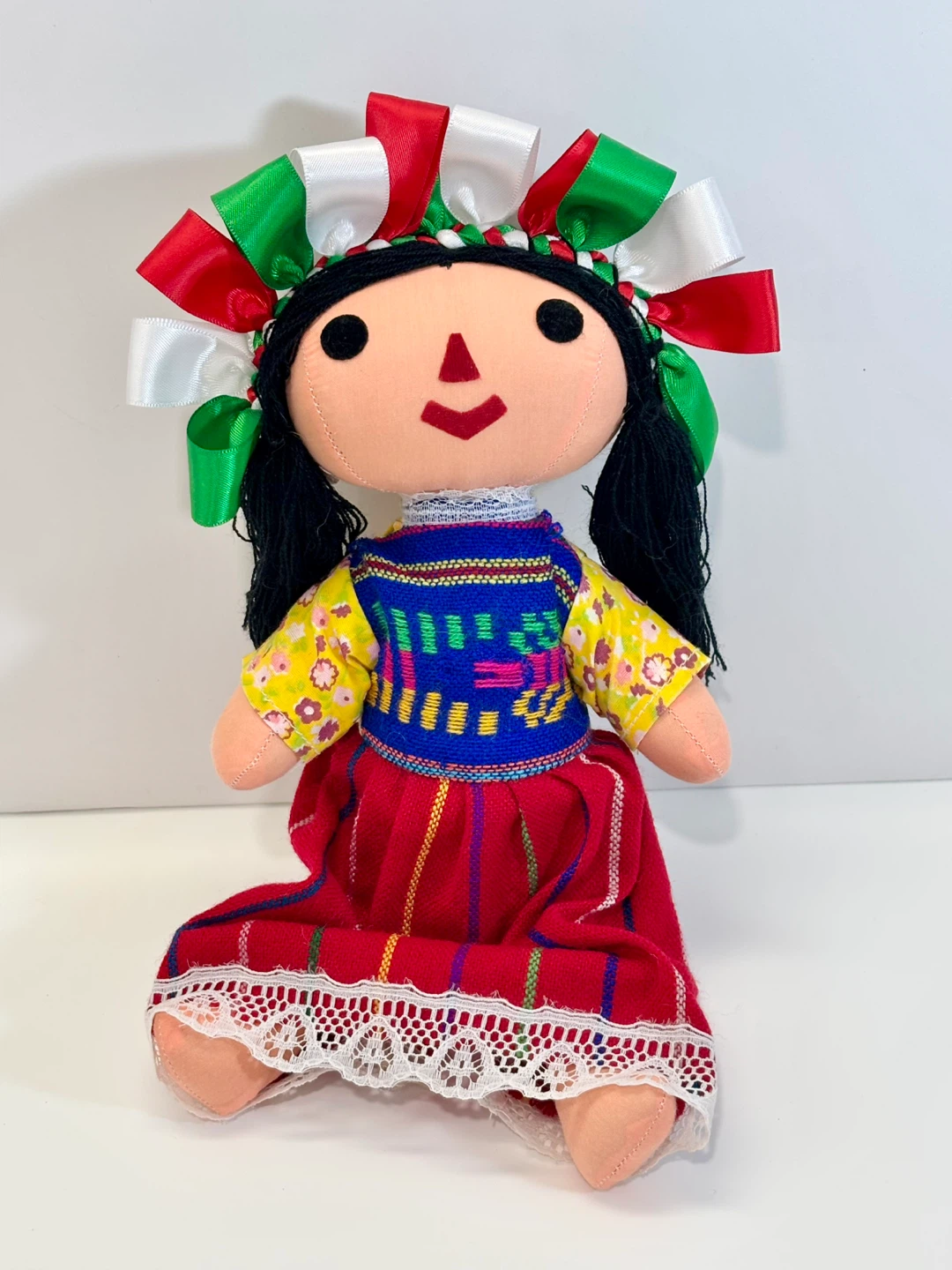 Handmade Traditional Mexican Rag Doll