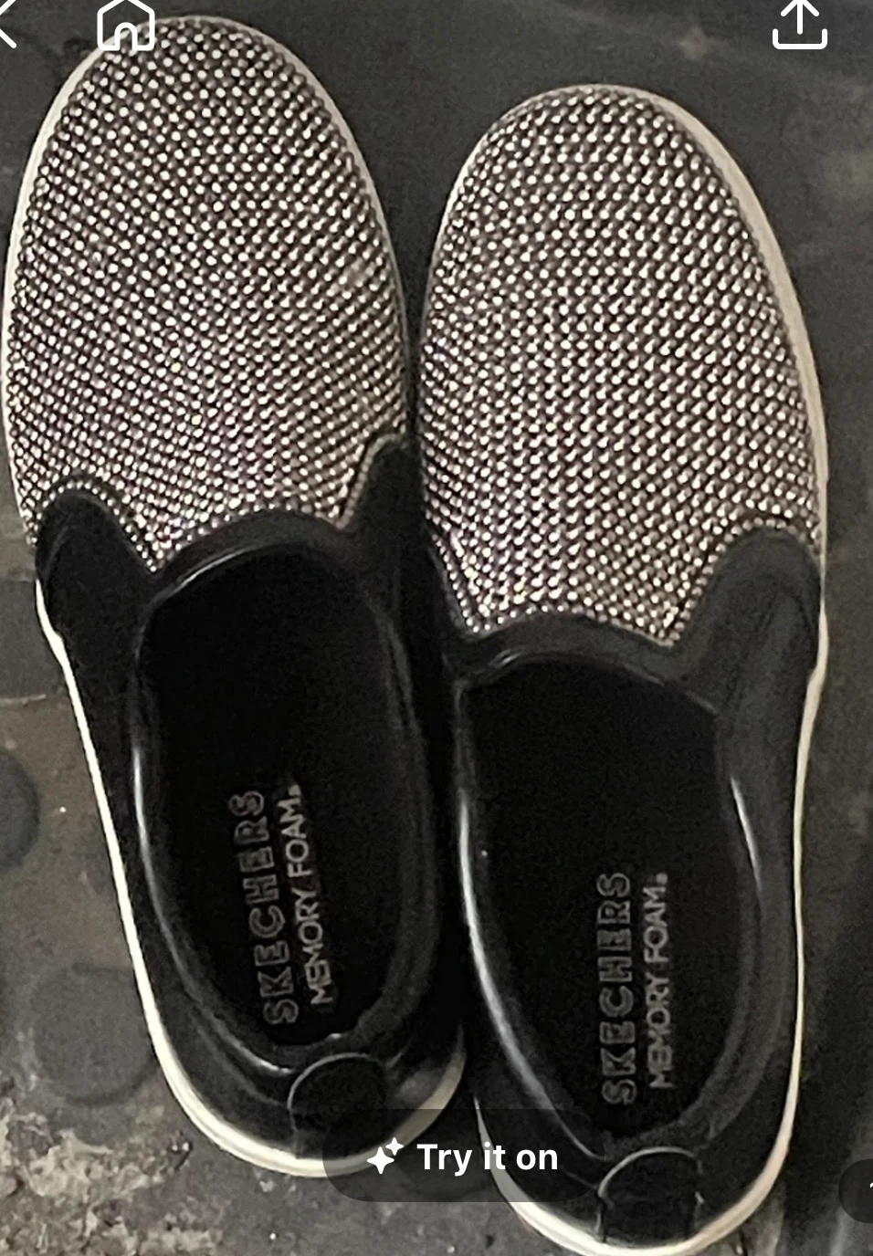Skechers Women's Slip-On Memory Foam Sneakers