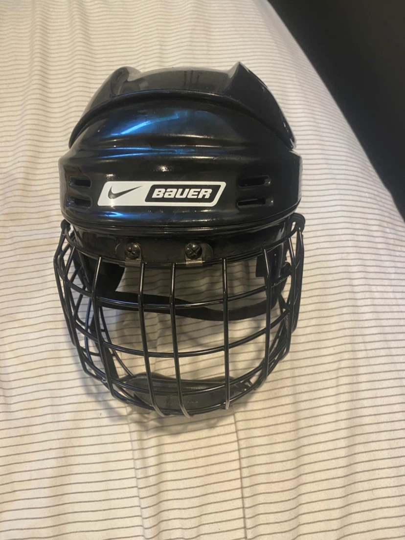 Bauer Nike Hockey Helmet with Cage