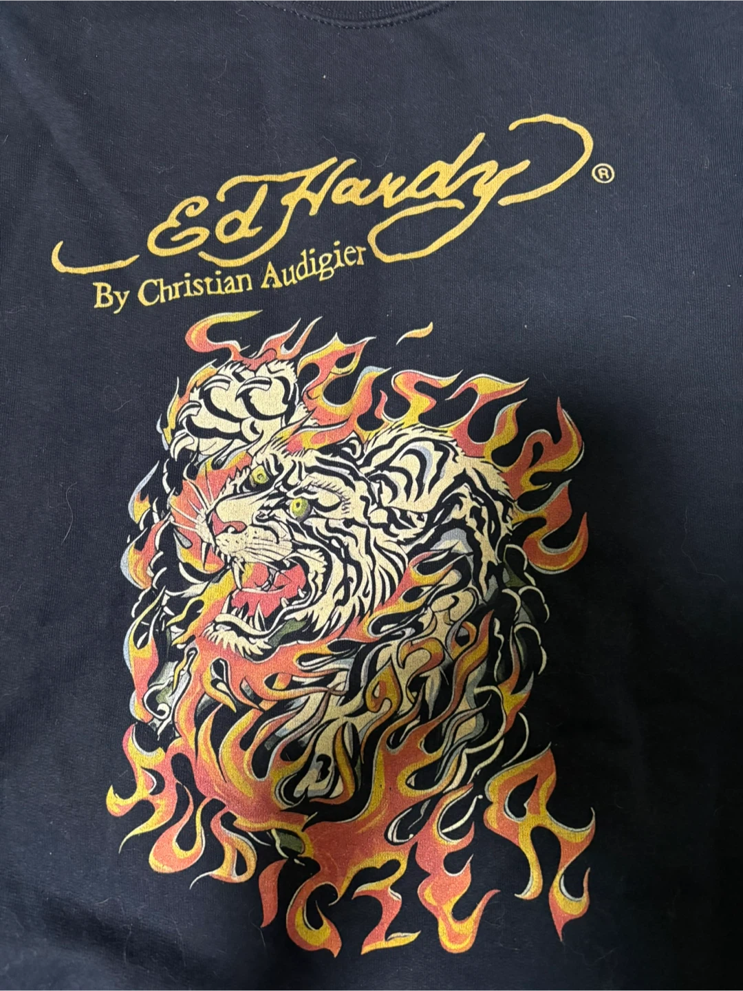 Ed Hardy by Christian Audigier Tiger Crewneck Sweatshirt - photo 2