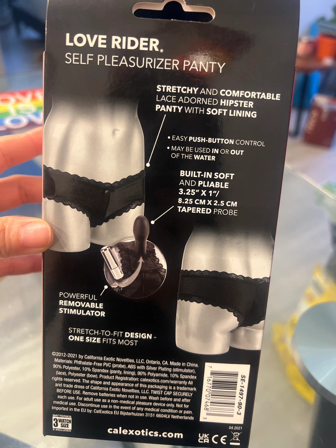 Love Rider Self Pleasurizer Panty - photo 2