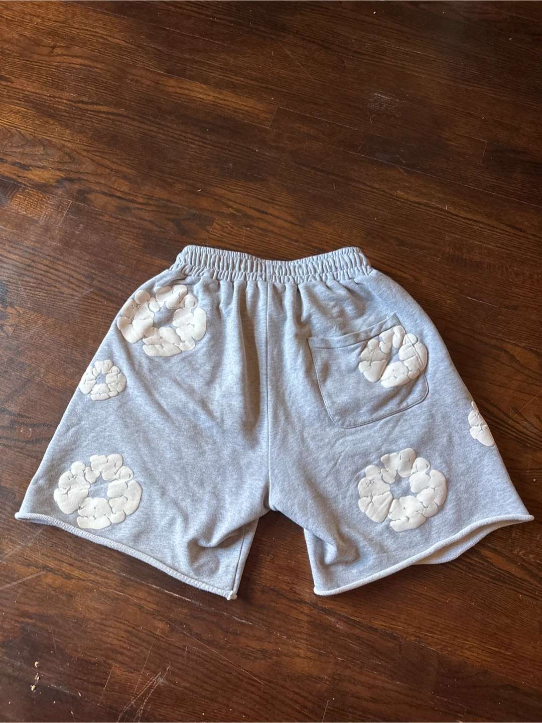 Denim Tears Grey Sweat Shorts - photo 2