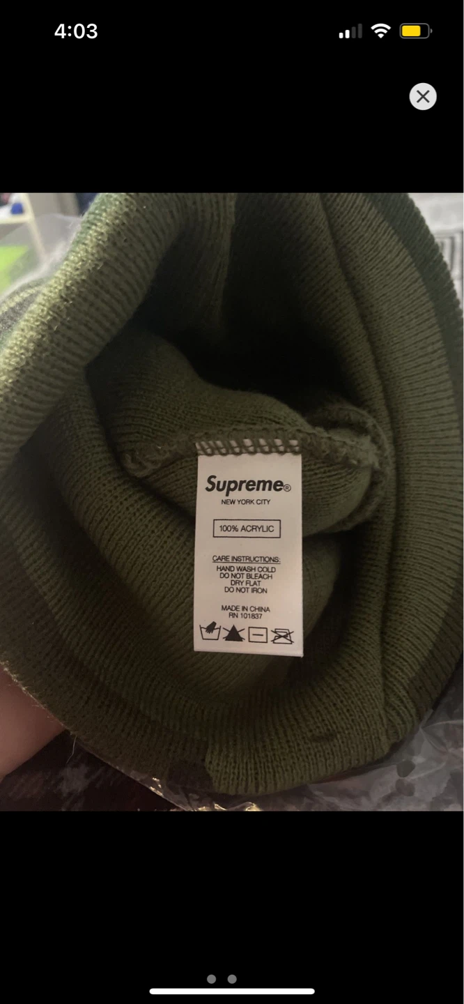 Supreme Radar Camo Beanie - photo 3