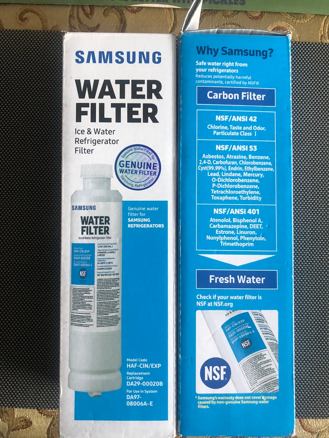 Samsung HAF-CIN/EXP Water Filter - photo 3