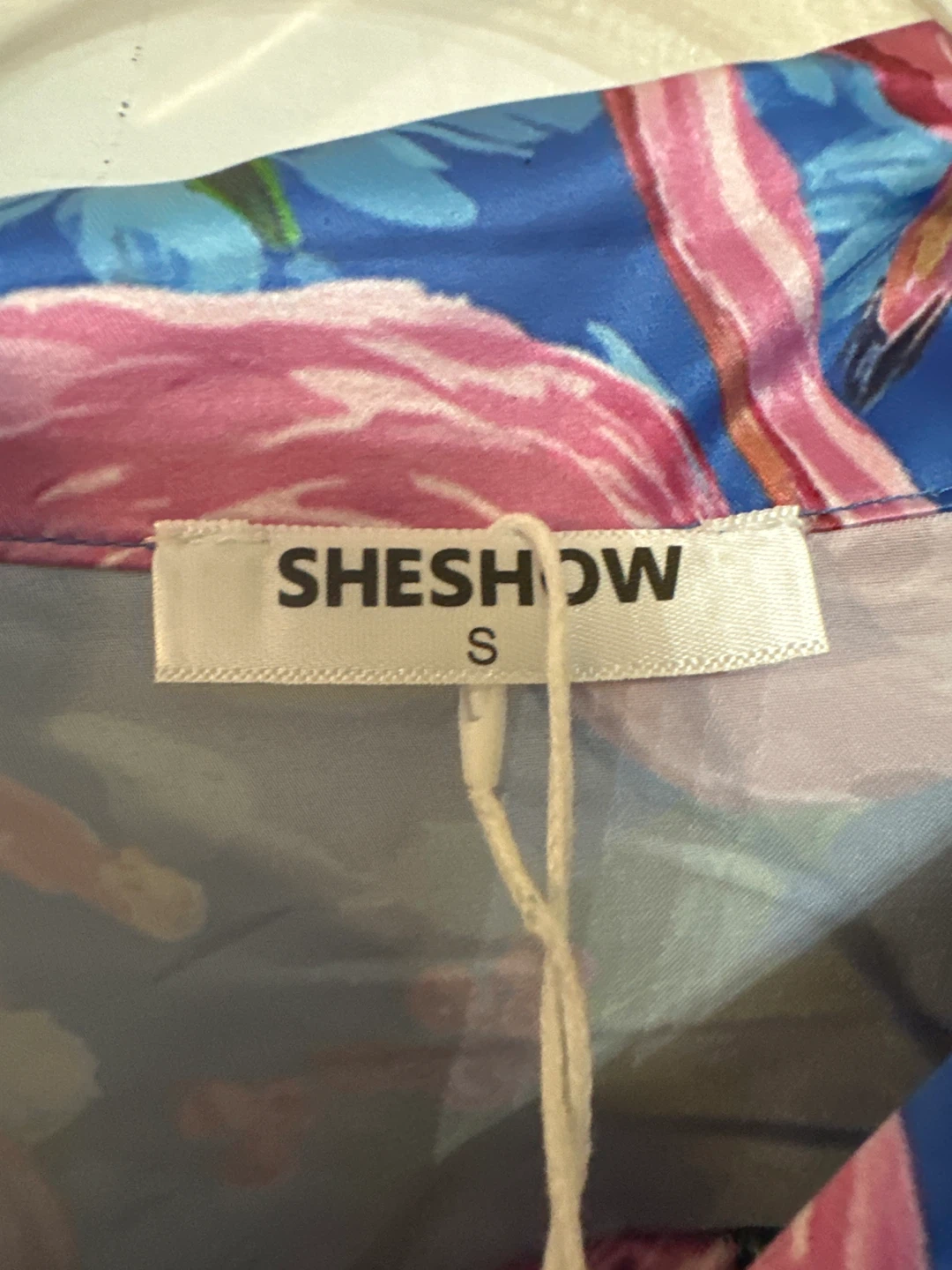 SHESHOW Flamingo Christmas Pajama Set - Size S - photo 3