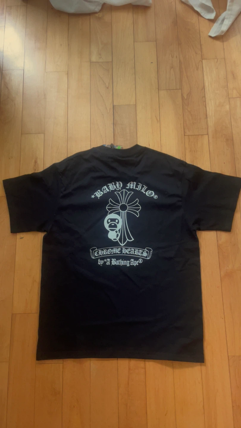 A Bathing Ape x Chrome Hearts Baby Milo T-Shirt - photo 4