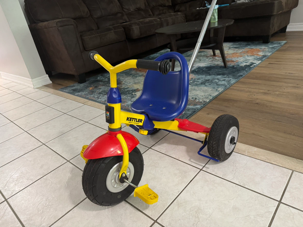 Kettler Tricycle with Push Handle - photo 2