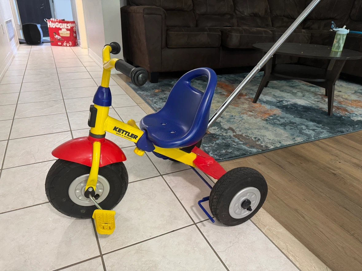 Kettler Tricycle with Push Handle - photo 3