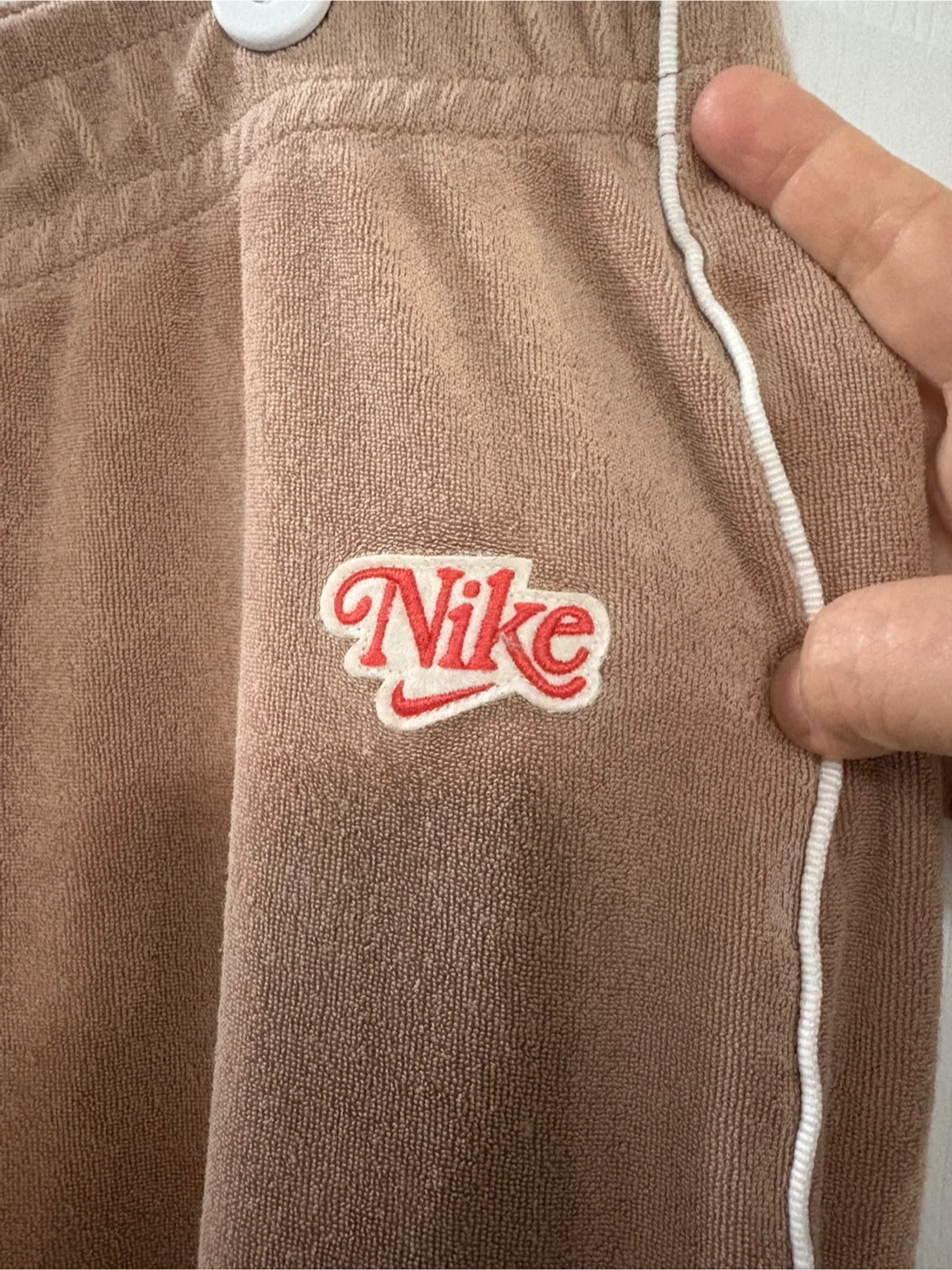 Nike Velour Track Pants - Size L