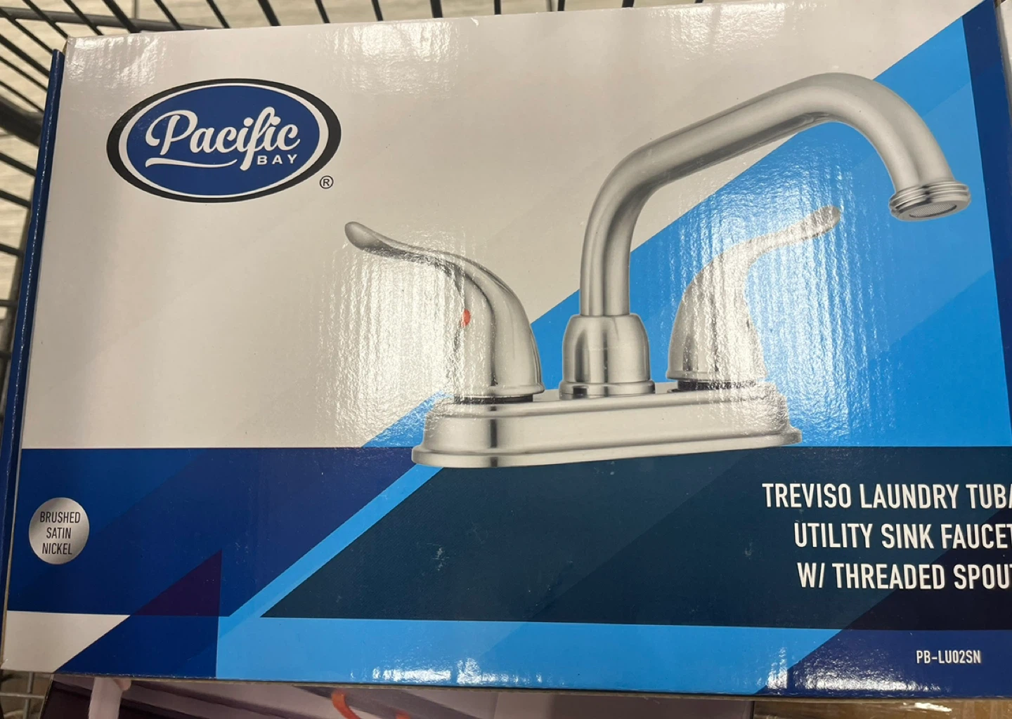 Pacific Bay Treviso Laundry Tub Utility Sink Faucet