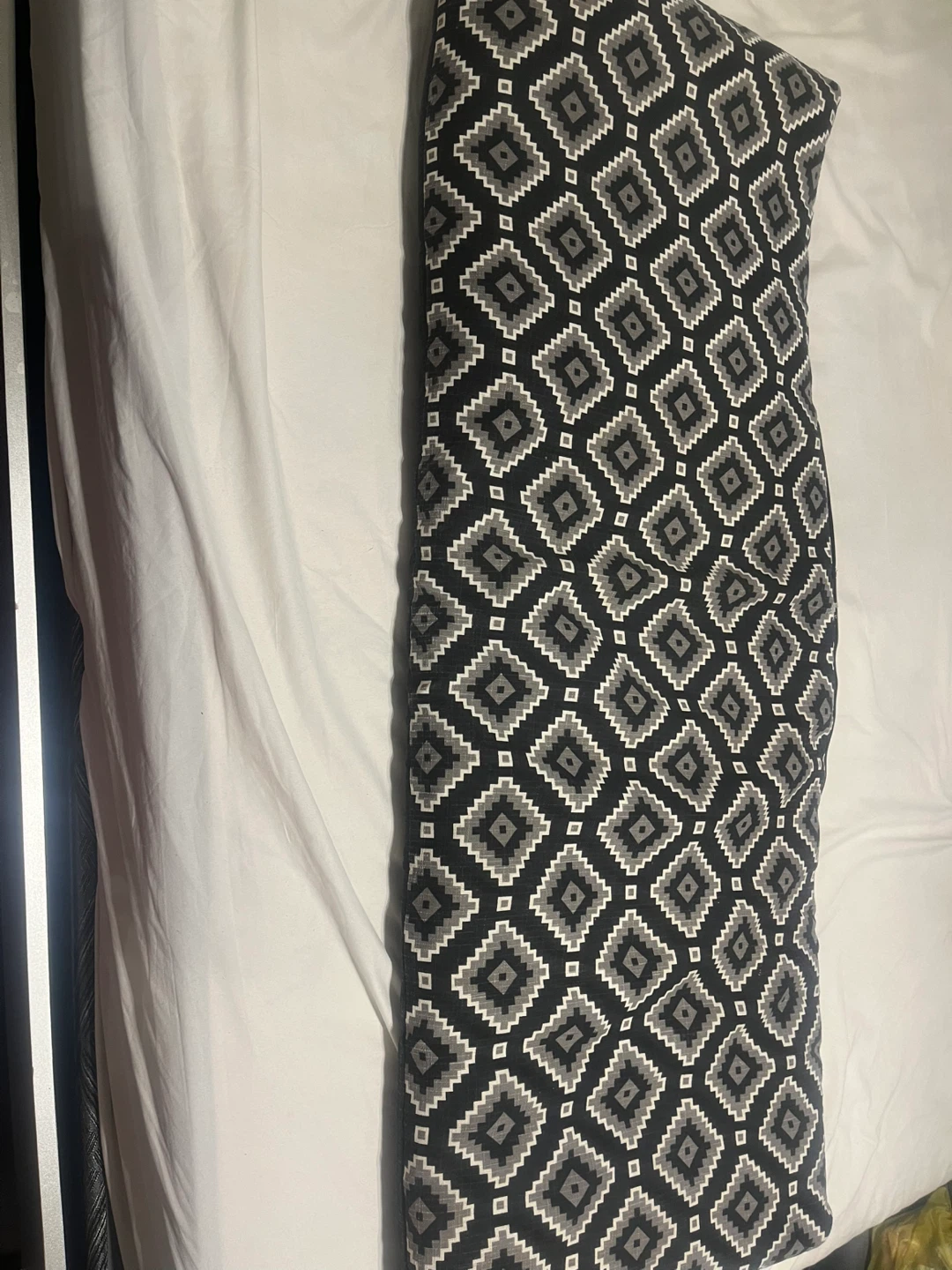 Long Body Pillow - Geometric Pattern