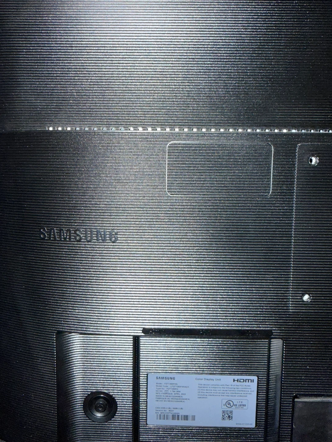 Samsung 27" F27T350FH monitor - photo 3