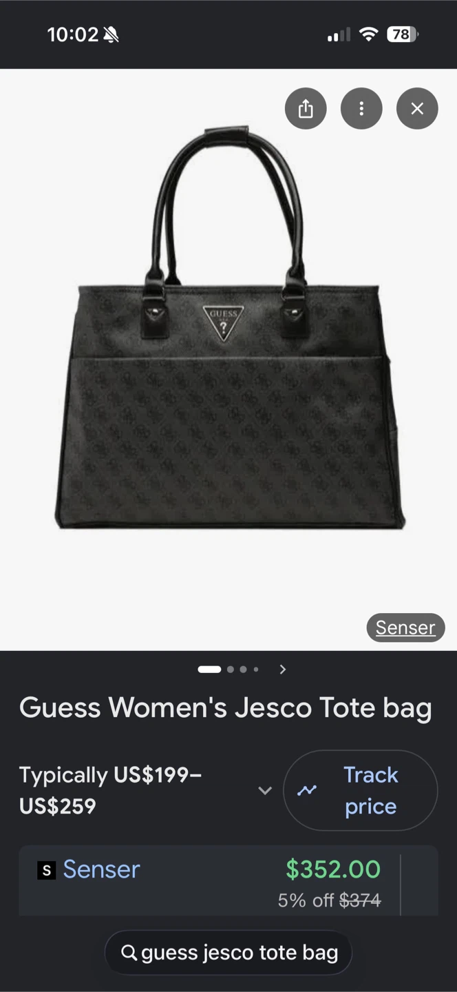 Guess Women's Jesco Tote Bag